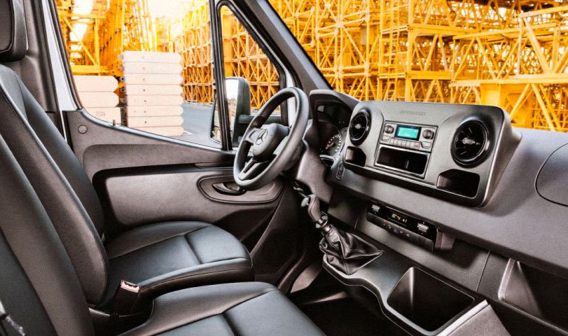 Interior sprinter mercedez
